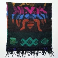 Wełniany szal Prochownick azteckie wzory