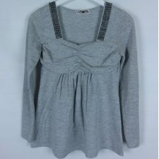 Fee Red dzianinowa tunika bluzka dzianinka / S