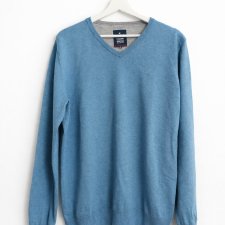 Tom Tailor sweter niebieski XL