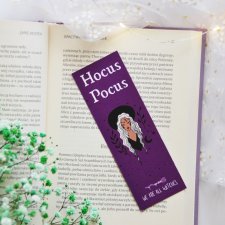 Papierowa zakładka do książki Hocus Pocus Czarownica