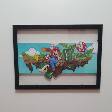 Obraz / Grafika SUPER MARIO A3