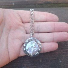 Perła po prostu - wisiorek