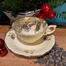 Holenderska porcelana Spenzo filiżanka i spodek powoje