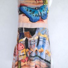 MIEJSKIE MOTYLE JEDWAB