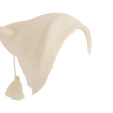 KREMOWA CZAPKA vintage Z CIEKAWYM DETALEM