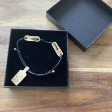 Bransoletka  minimalistyczna rękodzieło