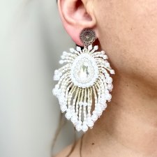 Kolczyki handmade Perłowy blask