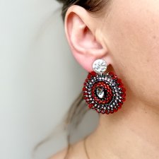 Kolczyki "Czerwona Pasja"