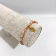 Bransoletka kamień słoneczny & hamsa