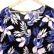 PEACOCKS sukienka  kwiaty wzór XL42 D1