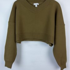 Topshop dzianinowy sweter crop oversize M / 40 - 42