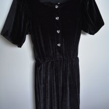 Kombinezon z aksamitu dziewczęcy