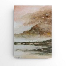 Pejzaż- obraz  akwarela