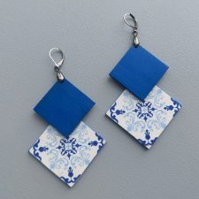 Geometryczne kolczyki w stylu marokańskim