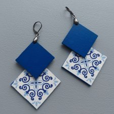 Geometryczne kolczyki