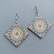 Kolczyki kafelki Maroko