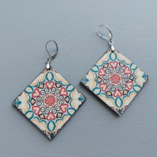 Kolczyki orientalny wzór