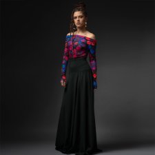 Julietta Flower Power - bluzka z odsłoniętymi ramionami