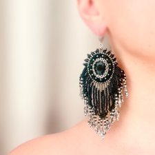 Kolczyki handmade Blask Nocy