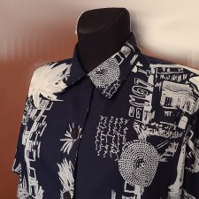 Retro bluzka - rozmiar 40