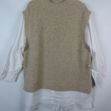 River Island sweter koszulowe rękawy 22 / 48