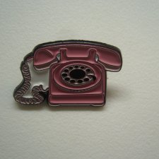 PIN PRZYPINKA BROSZKA TELEFON