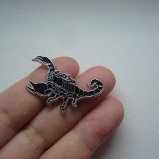 PIN PRZYPINKA BROSZKA SKORPION