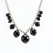 Minimalistyczny Naszyjnik z onyksem