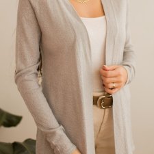 błyszczący kardigan S