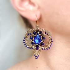 Kolczyki wiszące Elegancki Błysk