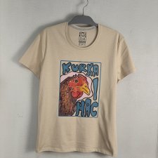 T-shirt KURKA MAĆ - koszulka damska - rozmiar S