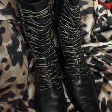 Oryginalny vintage ANN MEX LIMITED  skórzane rozmiar 37