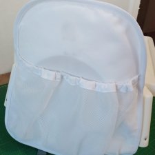 Organizer do krzesełka do karmienia Antilop-biały