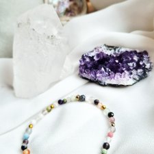 Bransoletka z naturalnych kamieni