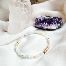 Bransoletka z morganitów