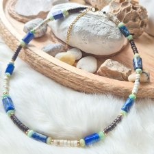 naszyjnik z naturalnych kamieni