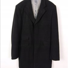 Voeut Metallic męski płaszcz z wełną UK 40 / EU 50 - M