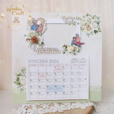 Kalendarz ze zdjęciem, prezent dla babci i dziadka, Dzień Babci 2 GOTOWY