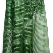 ZIELONE krótkie  FIRANKI 2szt  74x135cm