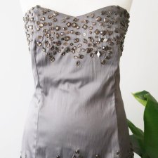 gorset z dżetami L/XL