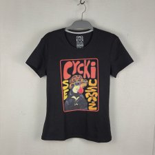 T-shirt KURA - CYCKI SE USMAŻ - damski (rozmiar XL)