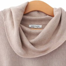 beżowy golf vintage MARIE  PHILIPPE sweter z luźnym golfem