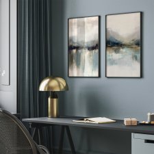 ZESTAW PLAKATÓW 2cz 50x70 cm Abstrakcyjny pejzaż  (set235)