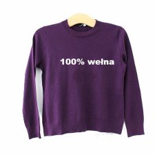 100% wełna sweter wełniany vintage Tiger of Sweden
