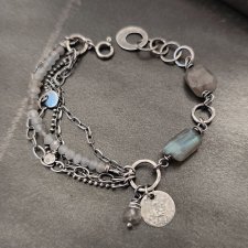 Bransoletka z labradorytem