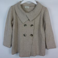 Cashmere Silk Company wełniany sweter z jedwabiem / M