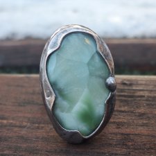 Hemimorfit - pierścionek regulowany