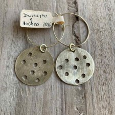 Kolczyki rękodzieło minimalistyczne