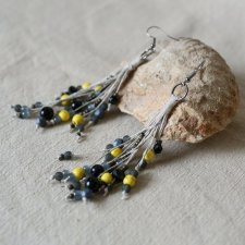 Kolczyki wiszące boho