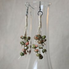 Kolczyki wiszące boho